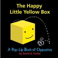 (英文圖書)The Happy Little Yellow Box: A Pop-Up Book of Opposites 精裝版, Little Simon, 英文