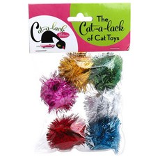 缺貓貓玩具貓咪泡泡球, 6件, 混色