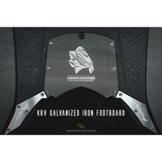 J.M傑米車藝 KRV專用 白鐵造型踏板, 白鐵踏板 一組 + 鍍鈦螺絲