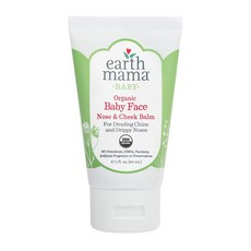 earth mama 孩童面頰及鼻子護理霜, 1條, 60ml