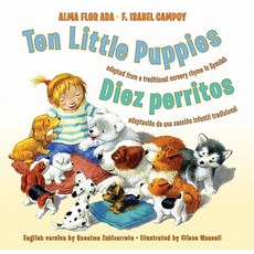 (英文圖書)Ten Little Puppies/Diez Perritos: Bilingual English-Spanish 精裝版, HarperCollins Espanol, 英文