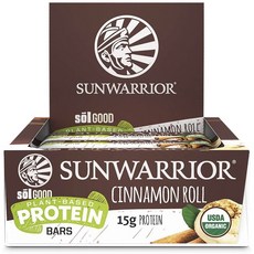 SUNWARRIOR Soul Good 植物棒肉桂卷 15g, 12件, 57克