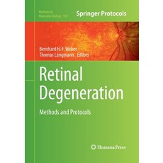 (英文圖書) Retinal Degeneration: Methods and Protocols 平裝版, Humana, 英文