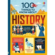 (英文圖書)100 Things to Know about History 精裝版, Usborne Books, 英文