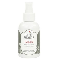 earth mama Belly Oil 孕婦身體護理, 1個, 120ml