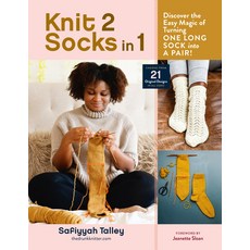 Knit 2 Socks in 1: Discover the Easy Magic of Turning One Long Sock Into a Pair! Choose from 21 Orig... Spiral, Storey Publishing, 英文, 螺旋裝訂