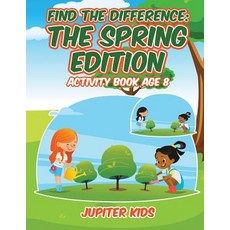 (英文圖書)Find the Difference: The Spring Edition: Activity Book Age 8 平裝版, Jupiter Kids, 英文