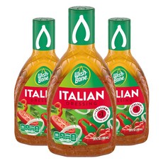 Wish-Bone 義大利調味醬, 3個, 709ml