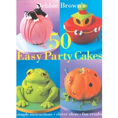 (英文圖書) 50 Easy Party Cakes 精裝版, Merehurst, 英文