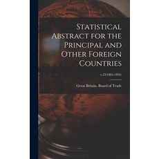 (英文圖書) Statistical Abstract for the Principal and Other Foreign Countries; v.23(1885-1894) 精裝版, Legare Street Press, 英文