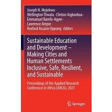 (英文圖書) Sustainable Education and Development - Making Cities and Human Settlements Inclusive Safe ... 精裝版, Springer, 英文