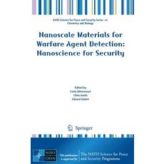 (英文圖書) Nanoscale Materials for Warfare Agent Detection: Nanoscience for Security 精裝版, Springer, 英文