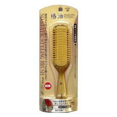 IKEMOTO 池本刷子 椿油SPA健康按摩髮梳 TSG1111, 1個, 金子