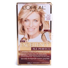 L'OREAL PARIS 巴黎萊雅 卓越年齡完美的分層色調拼盤顏色, 1個, 輕柔的金色金發