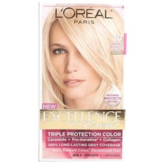 L'OREAL PARIS 巴黎萊雅 EXCELLENCE染髮霜, 1盒, Lightest Ultimate Blonde