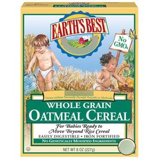 EARTH'S BEST 全麥燕麥片, 227g, 1盒