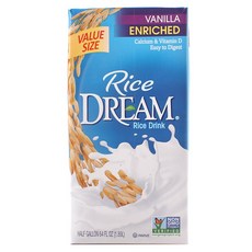 DREAM 米漿 香草味, 1瓶, 1.89L