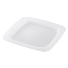 KAI 貝印 SELECT100 淺型烹飪容器 微波爐適用, 1個, 白色