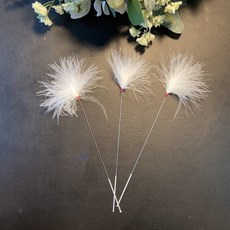 I.N 彩色芙蓉毛采耳工具 柔軟舒適 耳道清潔 輕巧攜帶, 1個, 1個裝