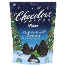 chocolove Bites 黑巧克力薄荷奶油味, 1個, 200g