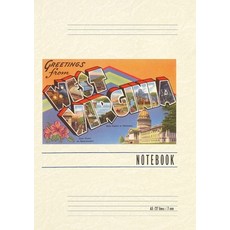 (英文圖書) Vintage Lined Notebook Greetings from West Virginia 平裝版, Found Image Press, 英文