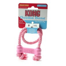 KONG 狗狗拉繩玩具 XS號, 1個, 粉色+白色