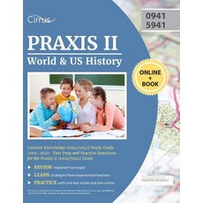 (英文圖書) Praxis II World and US History Content Knowledge (0941/5941) Study Guide 2019-2020: Test Prep... 平裝版, Cirrus Test Prep, 英文
