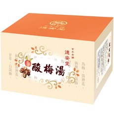 德安堂 酸梅湯 (10包/盒) x3盒組, 100ml