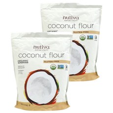 nutiva 椰子粉, 2個, 1.36kg