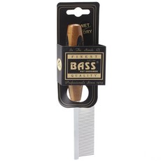 BASS 竹柄寵物毛梳 A-17, 1個