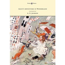 (英文圖書)Alice's Adventures in Wonderland - Illustrated by T. H. Robinson & C. Pears 平裝版, Pook Press, 英文