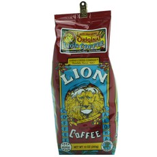 LION COFFEE 咖啡粉 原味, 283克, 研磨咖啡