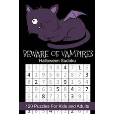 (英文圖書)Beware of Vampires Halloween Sudoku: Halloween Themed Puzzles Book Number Solve... 平裝版, Independently Published, 英文