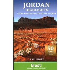(英文圖書) Jordan Highlights: Petra - Wadi Rum - Dead Sea - Aqaba 平裝版, Bradt Travel Guides, 英文