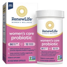 Renew Life Formulas 女性益生菌素食膠囊, 1罐, 60顆