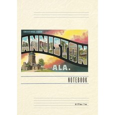 (英文圖書) Vintage Lined Notebook Greetings from Anniston 平裝版, Found Image Press, 英文