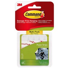 3M 無痕 雙面膠 S號, 48入