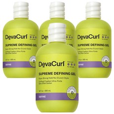 DevaCurl 強力造型髮膠, 4個, 355ml