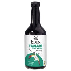 EDEN Foods 無麩質無脂肪醬油, 1個, 592毫升