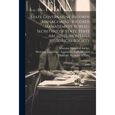 (英文圖書) State Government Records Management: Records Management Bureau Secretary of State State Arc... 平裝版, Legare Street Press, 英文