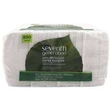 Seventh GENERATION 再生紙餐巾紙 30.4 x 30.4cm, 250張, 1個