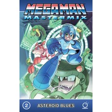 (英文圖書) Mega Man Mastermix Volume 2: Asteroid Blues 平裝版, Udon Entertainment, 英文