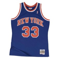 Mitchell & Ness NBA 球迷版球衣 Patrick Ewing 91-92 ROAD 尼克 藍