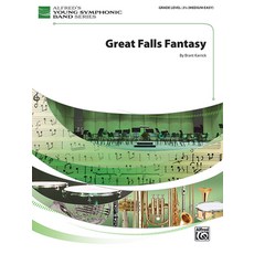 (英文圖書) Great Falls Fantasy: Conductor Score & Parts 平裝版, Alfred Music, 英文