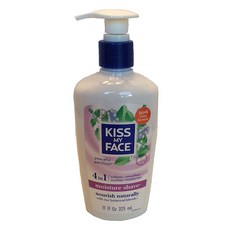 Kiss My Face 4 合 1 保濕剃須膏, 和平的廣藿香, 1個, 325ml