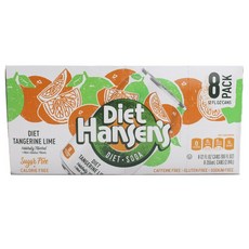 HansEn's natural 橘子青檸 無糖, 8件, 355ml