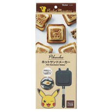 Skater 寶可夢皮卡丘三明治熱壓機, 1個, 35.7 厘米