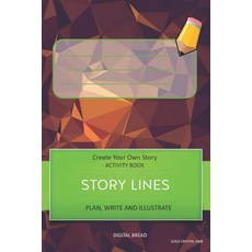 (英文圖書)Story Lines - Create Your Own Story Activity Book Plan Write and Illustrate: Un... 平裝版, Independently Published, 英文