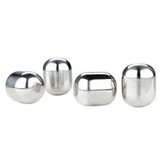 VISKI 不鏽鋼冰塊, 不銹鋼, 4件