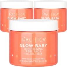 PACIFICA Glow Baby 亮膚去角質墊 6 cm, 180件